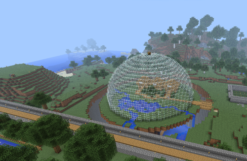 minecraft dome