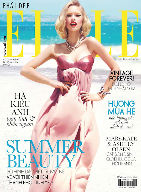 Marcelina Sowa by Kevin Sinclair for Elle Vietnam May 2012!