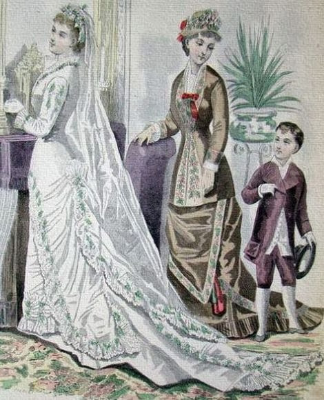 Свадебные платья прошлого