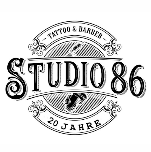 Studio 86 Tattoo & Barber Shop & Friseur logo
