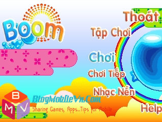 Game Boom giải cứu làng bong bóng tiếng Việt