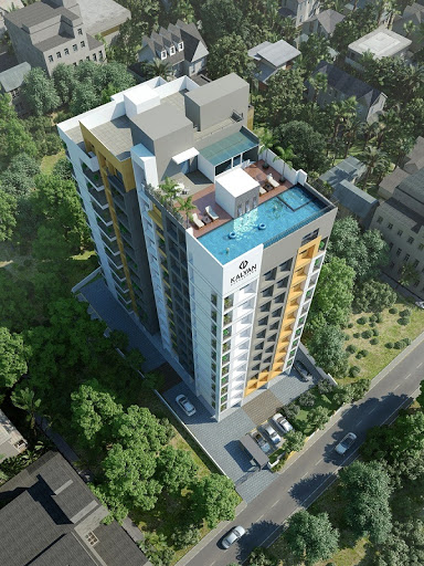 Kalyan Centrum, NSS Karayogam Rd, Kallummoodu, Chacka, Thiruvananthapuram, Kerala 695029, India, Apartment_complex, state KL