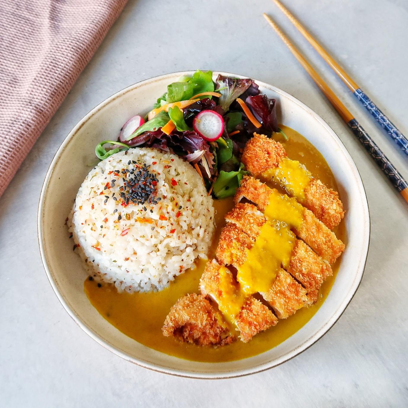 Chicken Katsu Curry With Jasmine Rice Recipe | Tilda