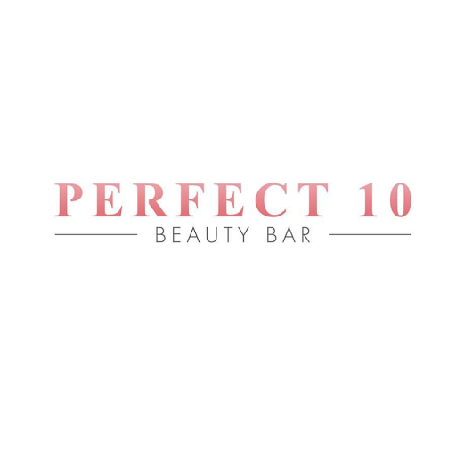 Perfect 10 Beauty Bar logo