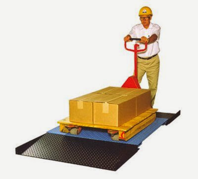  Detecto FH-544F-204 Scale Platform w/ 204 Weight Indicator, 4 x 4-ft, 5000 x 1-lb, Each