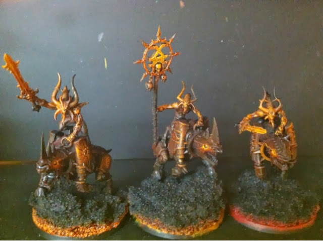 Toxic Studio 13: Paint Scheme For My Khorne Daemons