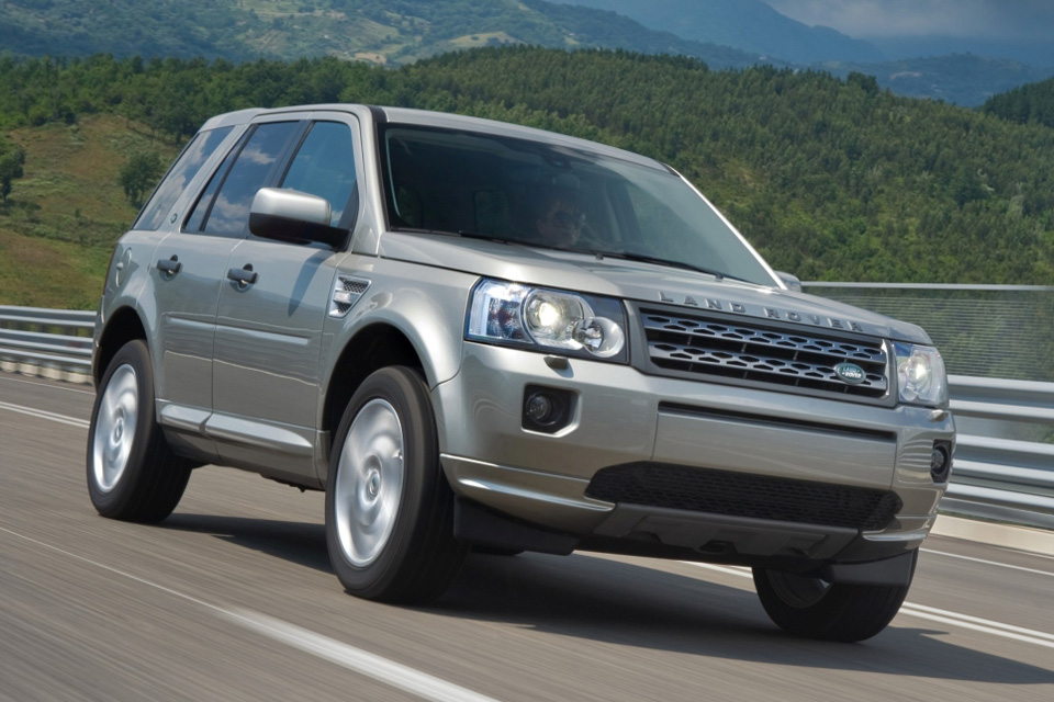 Бампер передний freelander 2