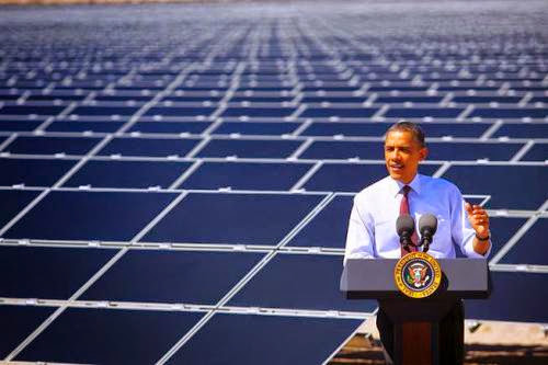 Obama Calls On Federal Government To Move To 20 Renewables By 2020