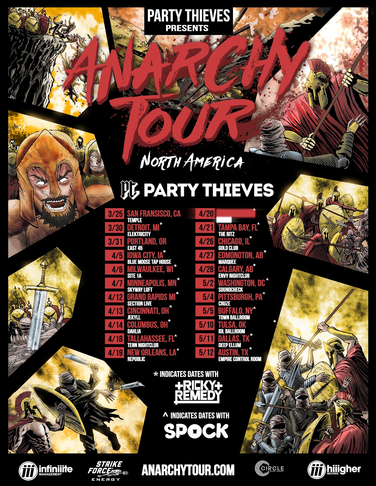 Party Thieves Announces Massive ‘Anarchy’ North American Tour