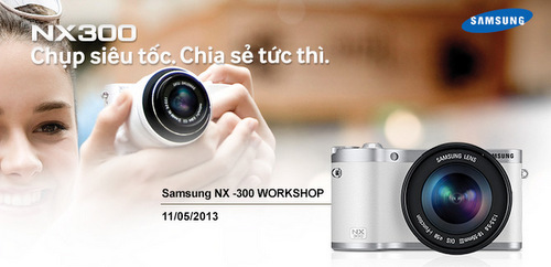 CAmera tinh te hoi thao NX300