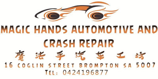 Magic Hands Automotive and Crash Repair logo