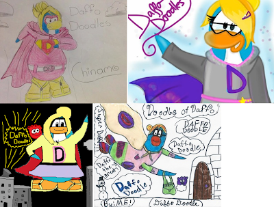 Club Penguin Blog - Daffo Doodles - Super Daffo!