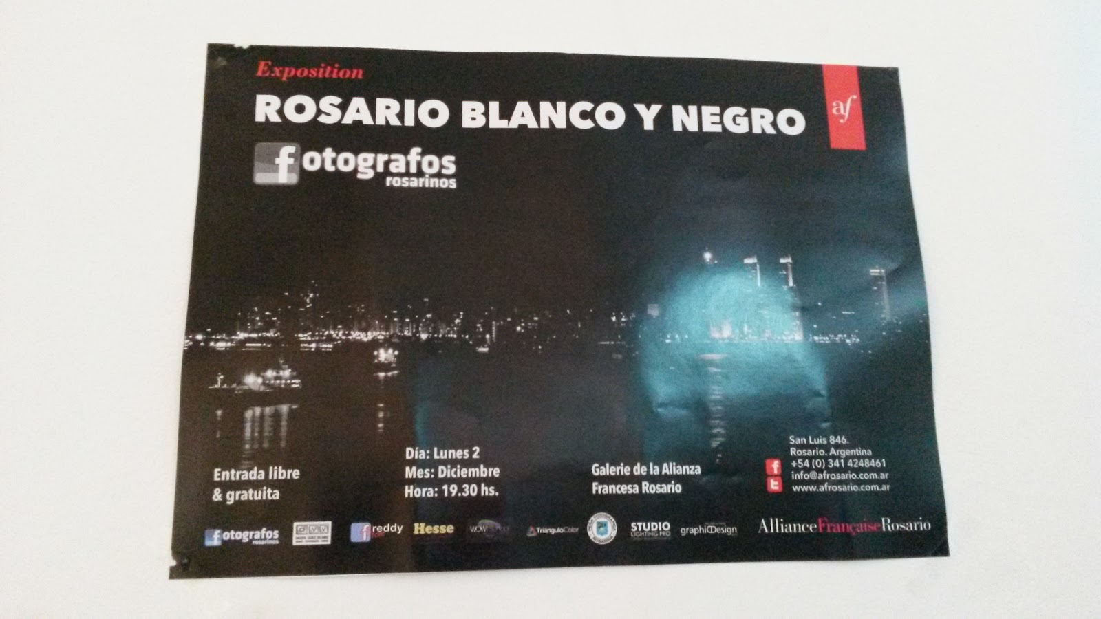 Rosario en blanco y negro, Colectivo de Fotógrafos de Rosario, Argentina, Alianza Francesa, Elisa N, Blog de Viajes, Lifestyle, Travel