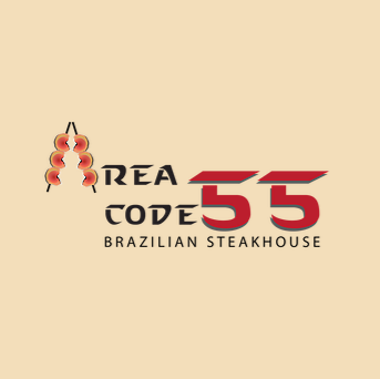 Area Code 55 Brazilian Steakhouse logo