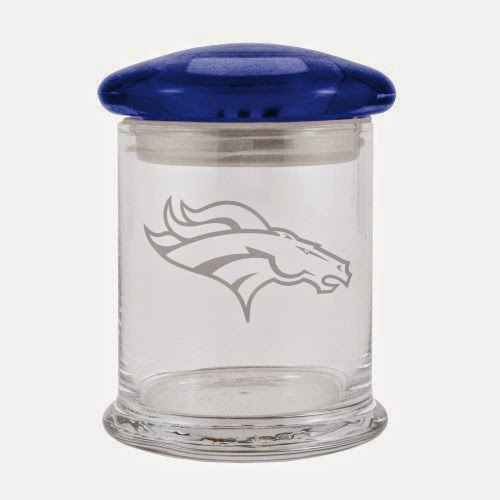  NFL Denver Broncos Small Candy Jar