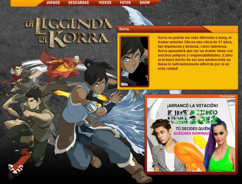 Mundonick Avatar Korra