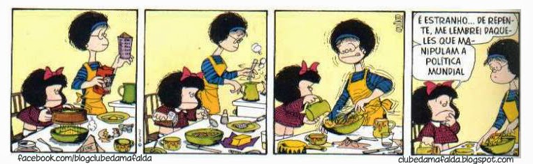 Clube da Mafalda:  Tirinha 696 