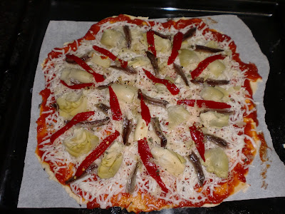 Pizza De Anchoas
