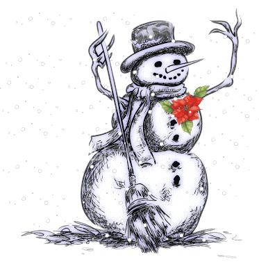 Gif boneco de neve