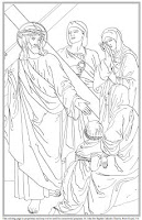 Stations of the Cross Coloring Sheet