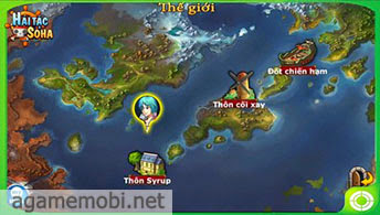 hệ thống bản đồ đa dạng trong game hải tặc soha