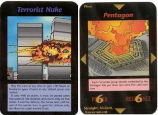 terrorist nuke, pentagon, illuminati card game