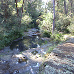 Rockpools at Disturbed creek crossing (157084)