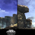 Screenshots comparativas entre Tomb Raider Trilogy e versões antigas