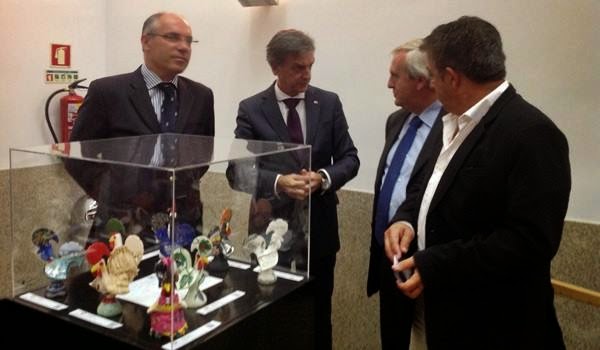Secretário de Estado visitou exposição "Artes Visuais"
