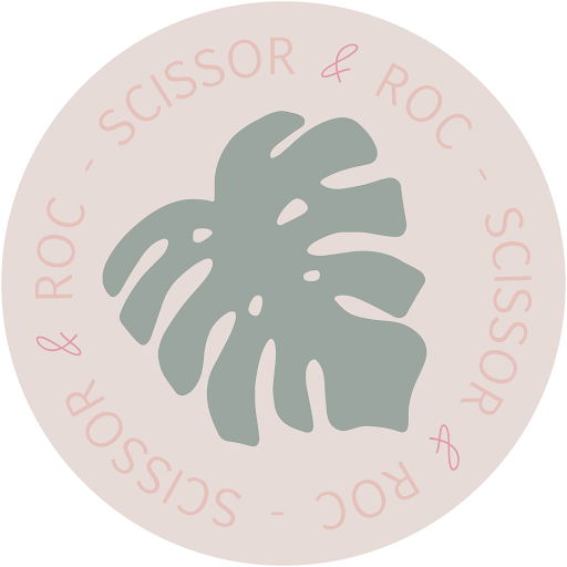 Scissor & Roc + The Stache logo