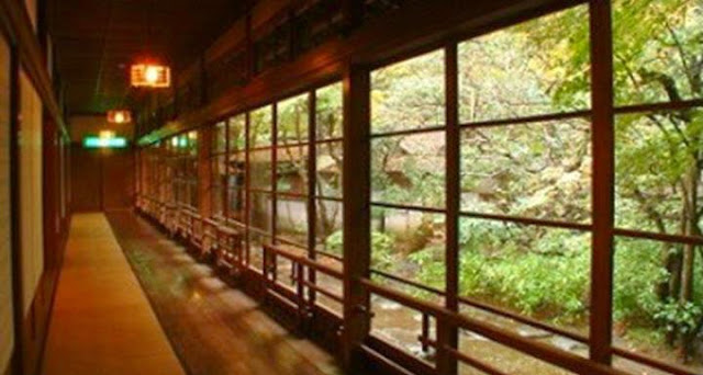 日本Japan,箱根、塔ノ沢,福住楼