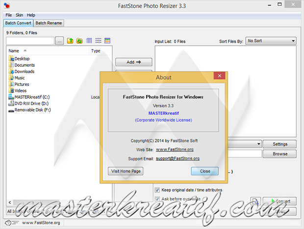 FastStone Photo Resizer 3.3