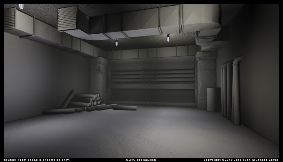 Grunge Room Environment by Jose Ivan Alvarado Zayas