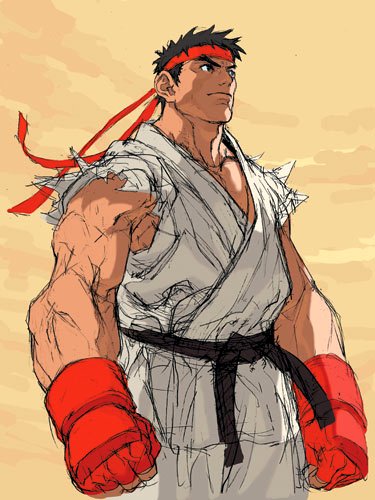 Street Fighter III - O Tópico Definitivo. [+Reviews] [+Artworks] [+Sheng Long] [+TÓPICO PESADO] [-56K] Street_Fighter_III_Art_Ryu_2