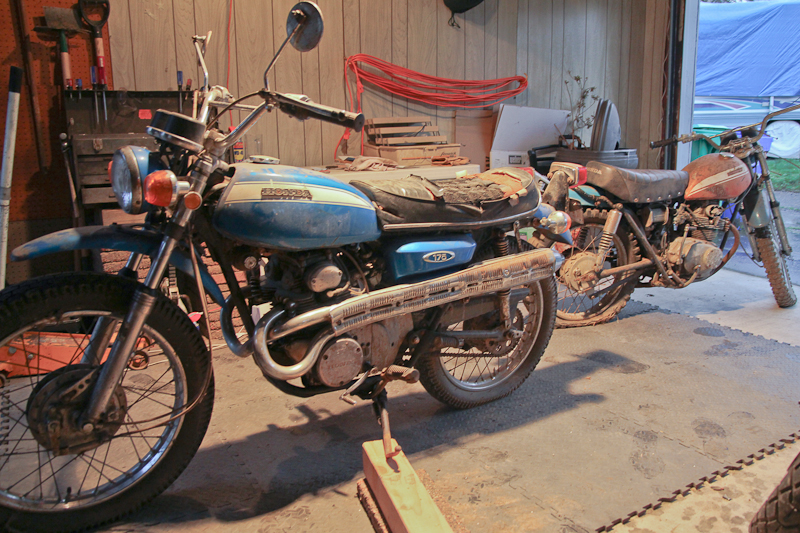 1971 Honda 175cc Cafe Build