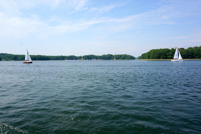 Мазурские озера - центр водного спорта и туризма.