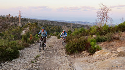 מסלולי אופניים בחיפה והכרמל הצפוני (מצפון לקו נחל אורן - עוספייה - צומת  ג'למי) - Raz Goren's Mountain Bike Rides and Trails