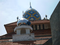 kubah masjid, kontraktor, enamel, atap