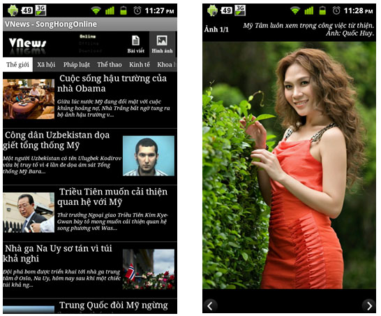7 [Miễn phí   Ứng dụng Việt] VNews đọc tin tức trên điện thoại Android. 