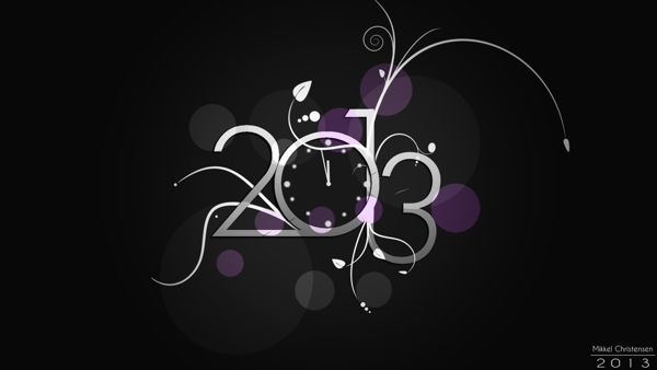 2013 Wallpapers: Happy New Year Wallpaper Collection