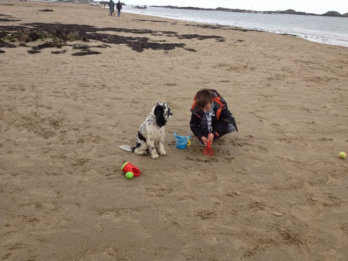 Ben Roters on the beach