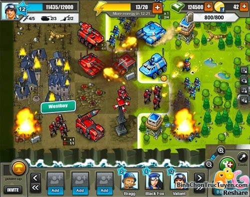 Army Attack game đột phá của Facebook với 1 triệu người sử dụng | Social Game | game.genk.vn