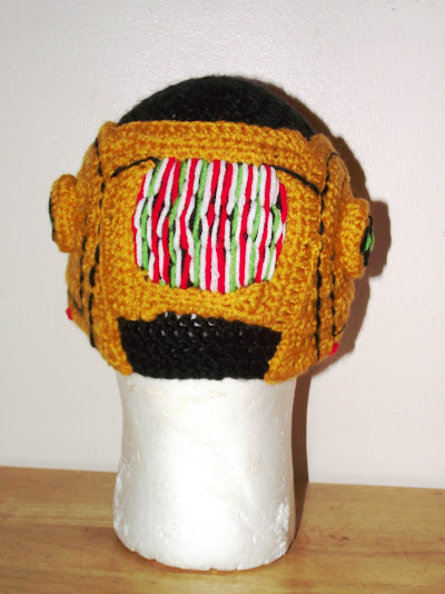 Daft Punk Gold Helmet Beanie   3 SIZES AVAILABLE    