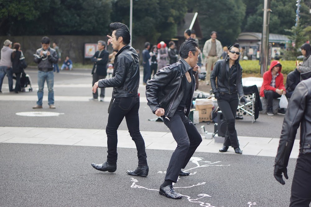 rockabilly in Harajuku