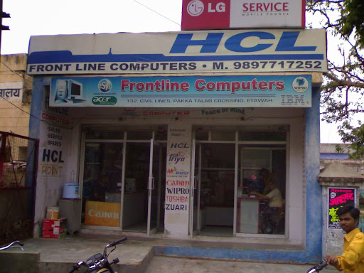 Frontline Computers, 132, Civil Lines Pakka Talab Chauraha, Etawah, Uttar Pradesh 206001, India, Mobile_Service_Provider_Company, state UP