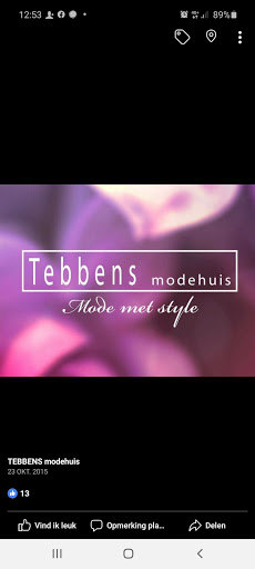 Tebbens Modehuis logo