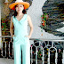 Đồ Bay Jumpsuit Màu Xanh Thu Hà - 750.000đ