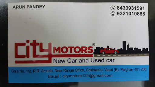 City Motors., Sativali Rd, Golani Naka, Vasai East, Vasai, Maharashtra 401208, India, Used_Car_Dealer, state MH