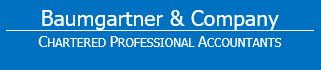 Baumgartner & Company Chartered Professional Accountants logo