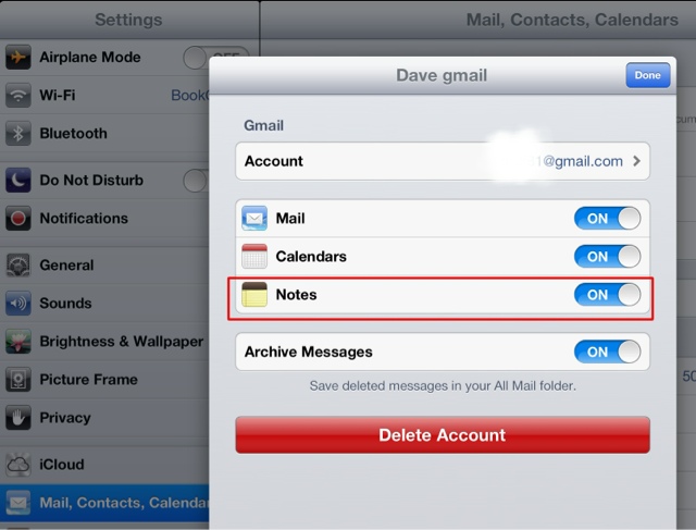 how do i create a new folder in ipad mail